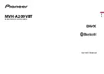 Предварительный просмотр 1 страницы Pioneer MVH-A209VBT Owner'S Manual