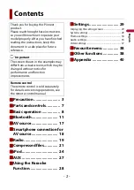 Preview for 2 page of Pioneer MVH-A210BT Operation Manual