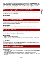 Preview for 5 page of Pioneer MVH-A210BT Operation Manual