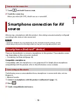 Preview for 18 page of Pioneer MVH-A210BT Operation Manual