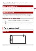 Предварительный просмотр 6 страницы Pioneer MVH-A219BT Operation Manual