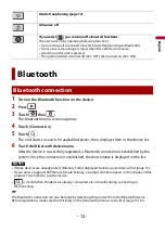 Предварительный просмотр 12 страницы Pioneer MVH-A219BT Operation Manual