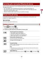 Предварительный просмотр 14 страницы Pioneer MVH-A219BT Operation Manual