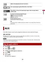 Предварительный просмотр 26 страницы Pioneer MVH-A219BT Operation Manual