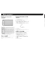 Предварительный просмотр 7 страницы Pioneer MVH-AV290BT Owner'S Manual