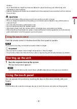 Предварительный просмотр 9 страницы Pioneer MVH-G219BT Operation Manual