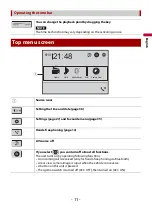 Предварительный просмотр 11 страницы Pioneer MVH-G219BT Operation Manual