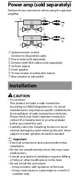 Предварительный просмотр 7 страницы Pioneer MVH-MS410BT Quick Start Manual