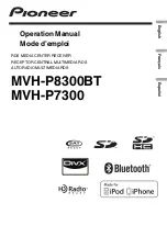 Pioneer MVH-P7300 Operation Manual preview