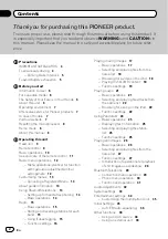 Предварительный просмотр 2 страницы Pioneer MVH-P7300 Operation Manual