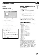 Предварительный просмотр 15 страницы Pioneer MVH-P7300 Operation Manual