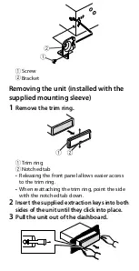 Preview for 9 page of Pioneer MVH-S120UI Quick Start Manual