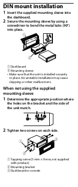 Preview for 8 page of Pioneer MVH-S210DAB Quick Start Manual