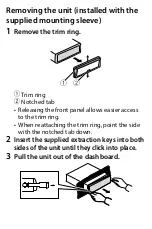 Preview for 9 page of Pioneer MVH-S210DAB Quick Start Manual