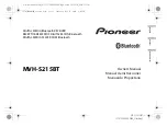 Pioneer MVH-S215BT Owner'S Manual preview