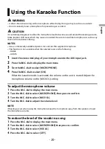 Preview for 20 page of Pioneer MVH-S310BT Operation Manual