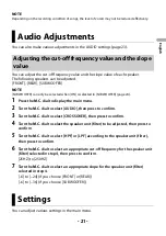 Preview for 21 page of Pioneer MVH-S310BT Operation Manual