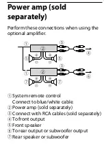 Предварительный просмотр 10 страницы Pioneer MVH-S322BT Quick Start Manual