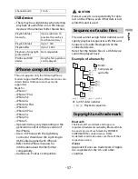 Предварительный просмотр 57 страницы Pioneer MVH-S400BT Owner'S Manual