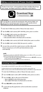 Preview for 14 page of Pioneer MVH-S420DAB Quick Start Manual