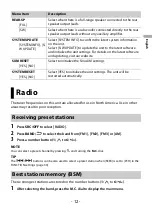 Preview for 12 page of Pioneer MVH-S501BS Owner'S Manual