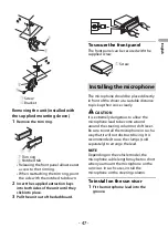 Preview for 47 page of Pioneer MVH-S501BS Owner'S Manual