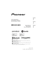 Pioneer MVH-S512BS Operation Manual preview