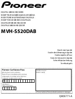 Preview for 1 page of Pioneer MVH-S520DAB Quick Start Manual