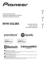 Preview for 1 page of Pioneer MVH-S522BS Operation Manual