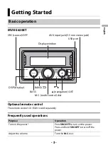 Preview for 3 page of Pioneer MVH-S620BT Operation Manual