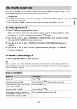 Preview for 12 page of Pioneer MVH-S620BT Operation Manual