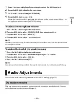 Preview for 21 page of Pioneer MVH-S620BT Operation Manual