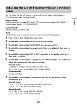 Предварительный просмотр 27 страницы Pioneer MVH-S720BHS Operation Manual