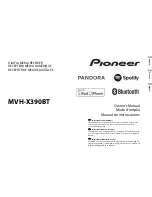 Pioneer MVH-X390BT Owner'S Manual preview