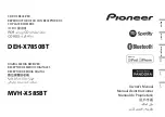 Preview for 1 page of Pioneer MVH-X585BT Owner'S Manual