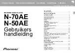 Preview for 195 page of Pioneer N-50AE Instruction Manual