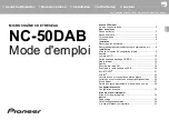 Предварительный просмотр 44 страницы Pioneer NC-50DAB Instruction Manual