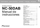 Предварительный просмотр 86 страницы Pioneer NC-50DAB Instruction Manual