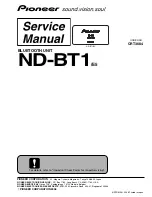 Pioneer ND-BT1 Service Manual preview