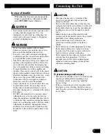 Preview for 3 page of Pioneer ND-G500 - Amplifier Owner'S Manual