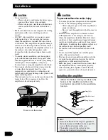 Preview for 6 page of Pioneer ND-G500 - Amplifier Owner'S Manual