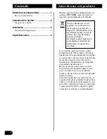 Preview for 8 page of Pioneer ND-G500 - Amplifier Owner'S Manual