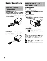 Предварительный просмотр 16 страницы Pioneer NextWindow DVD-V7300D Operating Instructions Manual