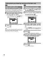 Предварительный просмотр 38 страницы Pioneer NextWindow DVD-V7300D Operating Instructions Manual