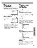 Предварительный просмотр 65 страницы Pioneer NextWindow DVD-V7300D Operating Instructions Manual