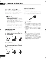 Preview for 18 page of Pioneer NO FOUND VSX-1020 Operating Instructions Manual