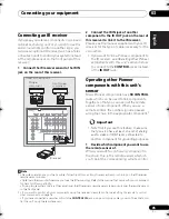 Preview for 35 page of Pioneer NO FOUND VSX-1020 Operating Instructions Manual