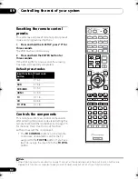 Preview for 82 page of Pioneer NO FOUND VSX-1020 Operating Instructions Manual