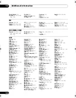 Preview for 124 page of Pioneer NO FOUND VSX-1020 Operating Instructions Manual