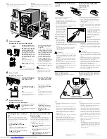 Предварительный просмотр 2 страницы Pioneer NS-DV77 Setting Up